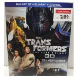 TRANSFORMERS THE LAST KNIGHT BLU-RAY DVD MOVIE