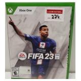 X-BOX ONE EA SPORTS FIFA-23 VIDEO GAME