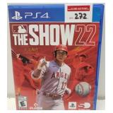 PS-4 THE SHOW-22 VIDEO GAME