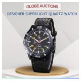 BRAND NEW DESIGNER SUPERLIGHT QUARTZ WATCH