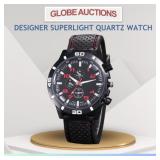 BRAND NEW DESIGNER SUPERLIGHT QUARTZ WATCH