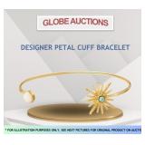 DESIGNER PETAL CUFF BRACELET