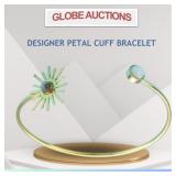 DESIGNER PETAL CUFF BRACELET