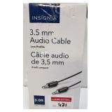 INSIGNIA 3-FT 3.5MM AUDIO CABLE