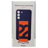 SAMSUNG GALAXY S-22+ SILICONE COVER WITH STRAP