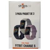 3-PACK STRAPSCO FITBIT CHARGE-5 STRAPS