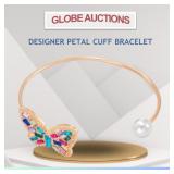 DESIGNER PETAL CUFF BRACELET