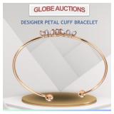DESIGNER PETAL CUFF BRACELET