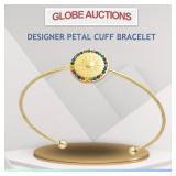 DESIGNER PETAL CUFF BRACELET