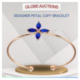 DESIGNER PETAL CUFF BRACELET