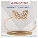 DESIGNER PETAL CUFF BRACELET