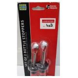 SET OF 2 ( EZ BOTTLE STOPPERS)