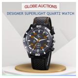 BRAND NEW DESIGNER SUPERLIGHT QUARTZ WATCH