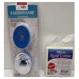 SET OF 2(SINK BRUSH REPLACEMENT+TOILET SEAT COVER)