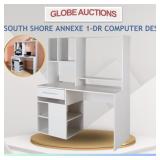 SOUTH SHORE ANNEXE 1-DR COMPUTER DESK (MSP:$379)