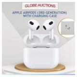 APPLE AIRPODS (3RD GEN) WITH CHARGING CASE