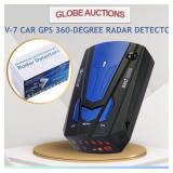 BRAND NEW V-7 CAR GPS 360-DEGREE RADAR DETECTOR