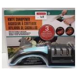 NON SLIP HANDLE/ BASE KNIFE SHARPENER