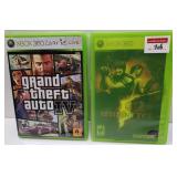 SET OF 2 (GTA-IV + RESIDENT EVIL) VIDEO GAME