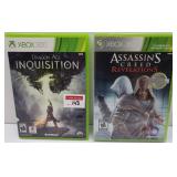 SET OF 2(DRAGON AGE + ASSASSINS CREED) VIDEO GAME