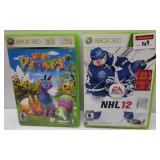 SET OF 2(VIVA PINATA + NHL-12) VIDEO GAME