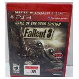 PS-3 FALLOUT-3 VIDEO GAME
