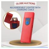 RECHARGEABLE LIGHTER W/ CHARGING CABLE