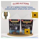 SET OF 2 MOBILE PHONE SIGNAL ENHANCEMENT ANTENNA