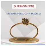 DESIGNER PETAL CUFF BRACELET
