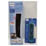 SET OF 2(TV ANTENNA+UNIVERSAL PROGRAMMABLE REMOTE)