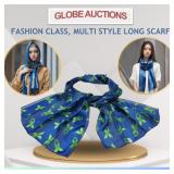 NEW FASHION CLASS, MULTI STYLE LONG SCARF