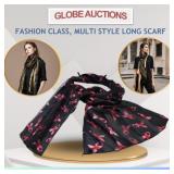 NEW FASHION CLASS, MULTI STYLE LONG SCARF