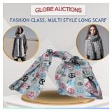 NEW FASHION CLASS, MULTI STYLE LONG SCARF