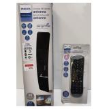 SET OF 2(TV ANTENNA+UNIVERSAL PROGRAMMABLE REMOTE)