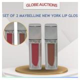 SET OF 2 MAYBELLINE NEW YORK LIP GLOSS