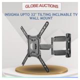 INSIGNIA FULL MOTION TV WALL MOUNT (MSP: $100)