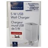 INSIGNIA 5-W USB WALL CHARGER
