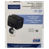 INSIGNIA 20-W USB-C COMPACT WALL CHARGER