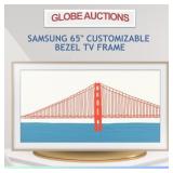 SAMSUNG 65" CUSTOMIZABLE BEZEL TV FRAME(MSP:$249)