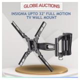INSIGNIA FULL MOTION TV WALL MOUNT (MSP: $100)