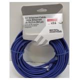 50-FT CAT-6 ETHERNET CABLE W/ CONNECTORS
