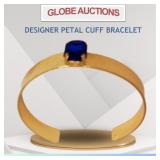DESIGNER PETAL CUFF BRACELET