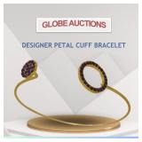 DESIGNER PETAL CUFF BRACELET