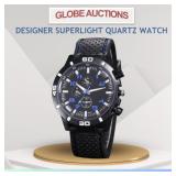 BRAND NEW DESIGNER SUPERLIGHT QUARTZ WATCH