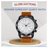 BRAND NEW DESIGNER SUPERLIGHT QUARTZ WATCH