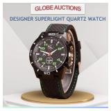 BRAND NEW DESIGNER SUPERLIGHT QUARTZ WATCH