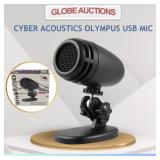 LOOKS NEW CYBER ACOUSTICS OLYMPUS USB MIC LOOKS NEW CYBER ACOUSTICS OLYMPUS USB MIC