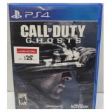 PS-4 CALL OF DUTY GHOSTS VIDEO GAME PS-4 CALL OF DUTY GHOSTS VIDEO GAME