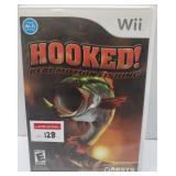 WII HOOKED! REAL MOTION FISHING VIDEO GAME WII HOOKED! REAL MOTION FISHING VIDEO GAME