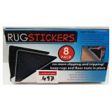 8 PACK RUG STICKERS 8 PACK RUG STICKERS